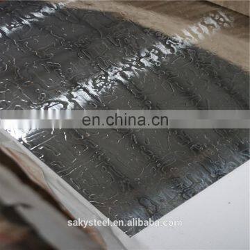 201 stainless steel sheet Decorative Embossed for sale price