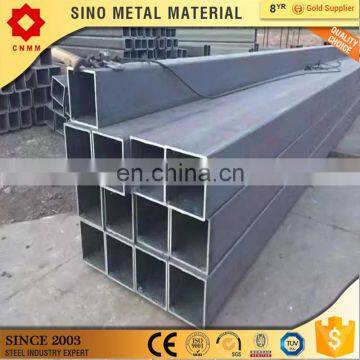 50*50 square pipe pre galvanized rhs and shs high quality rectangular steel pipe