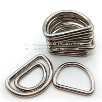 Rigging Hardware High Polished Stainless Steel Welded D Ring