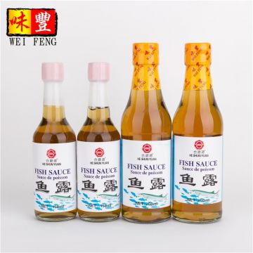 Chinese OEM Factory HACCP BRC 150ml Fish Sauce