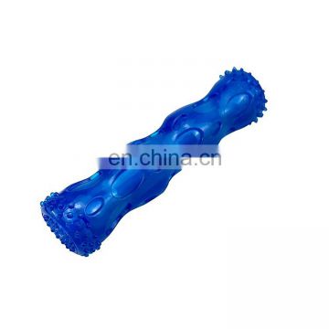 2020 whole sale tube shaped interactive dog squeaker toy