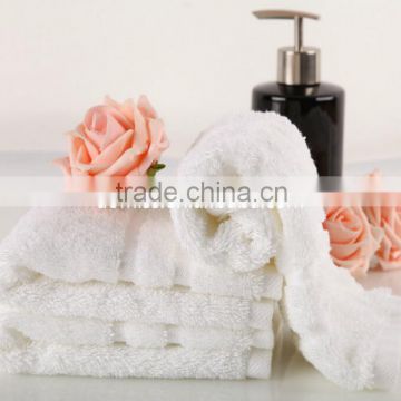 cotton terry white hotel towel wash cloth face towel