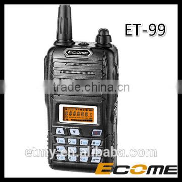 Hot sale! digital ET-99 fm amateur 128ch radio vhf