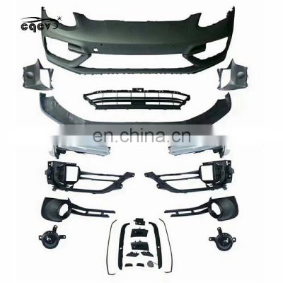 High Quality PP Material Tubo Front Bumper For PORSCHE PANAMERA 17-18