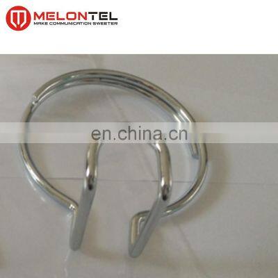 MT-1708 cable manage ring Stainless steel pole hoop ring for ftth  fiber optic cabling