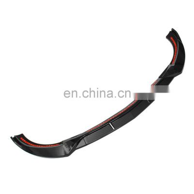 Honghang Factory Supply Car Exterior Parts Front Lips, Carbon Fiber Front Chin Lip Spoiler For W212 E200 E260 E300 2014-2015