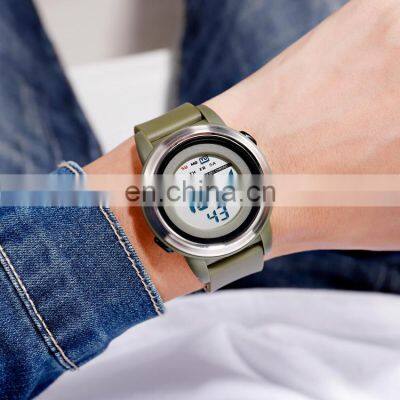 SKMEI Factory Direct whole Hot Model 1594  men  style custom silicone 50M waterproof  wristwatch digital watches