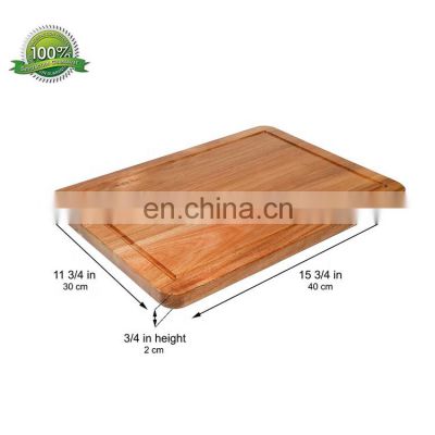 Factory directly sale cheese chopping board with weight teak cutting board