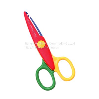 Colorful Paper Edge Scissor Set for Teachers Crafts Scrap booking Kids Crafting Zig Zag Scissors