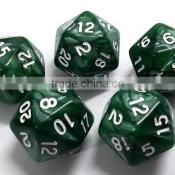 High quality Acrylic loaded dice
