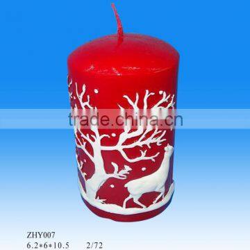 candle (Christmas candle,gift candle)polyresin