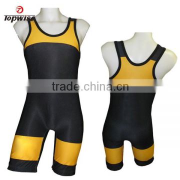Factory Price 2015 Full Printing Custom Design Wrestling Sports Wear