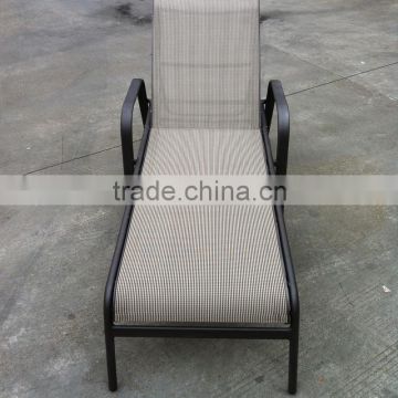 Outdoor Polyurethane Polyethylene Pool Chaise Chair Sun Lounger