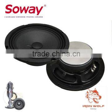 Soway SW-816 4ohm 350W , 8 inch extra flat high power midrange speaker