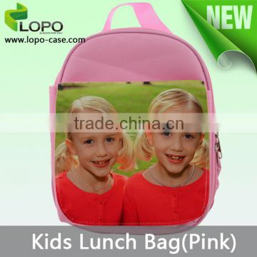 Direct Factory Whlolesale Sublimation Cute DIY kids lunch bag