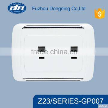 Twin 13a PC Material 250V Wall Socket GP007