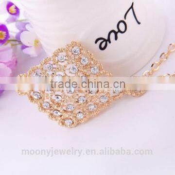 New trendy fashion chinese knot necklace fashion female necklace sells in alibaba