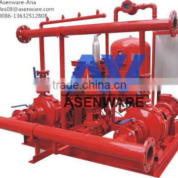 vertical mount engine fire pump electric and jockey type