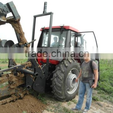 Newest CE approved super quality hot sale professional pto driven cable trencher