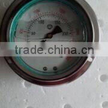 0-2500bar(250MPa) Liquid Filled Pressure Gauge, high pressure gauge