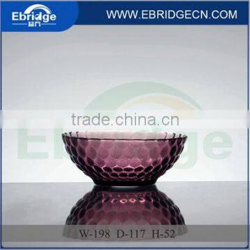 dark coffee color glass bowl/ kitchen glass bowl