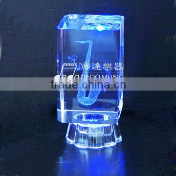 Crystal Souvenir With Strobe Light
