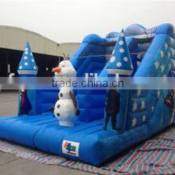 2014 Inflatable Frozen Slides For Sale/ Elsa Inflatable Slide For Kids