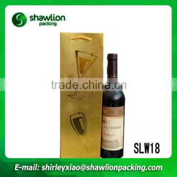 OEM cheap gift packing wine bag for wholesales