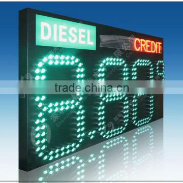 LED oil price display /gas station display