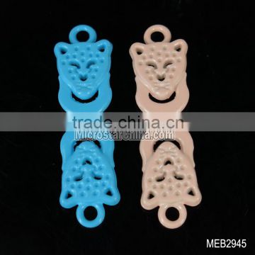 New fashion connector alloy connector leopard connector mix colour