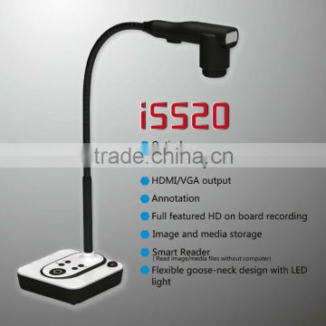 Hangzhou Wanin i5520 Portable Document Camera / Gooseneck Document Camera /Digital Document Camera
