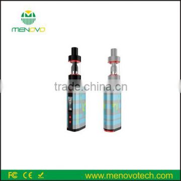 Hot product 2200mah battery Menovo electronic cigarette with replaceable coil head