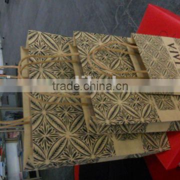 brown craft paper bag for garments