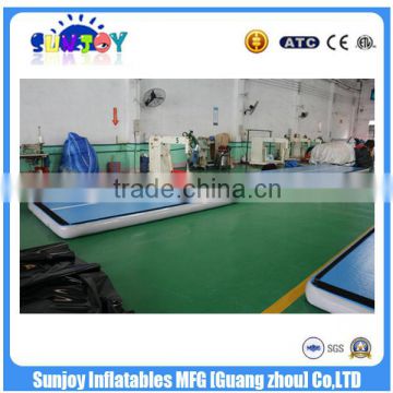 2016 Popular gym mat inflatable air gym mat track sport games for sale