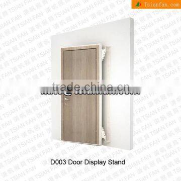 D003---High quality wooden display door rack
