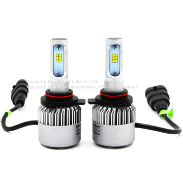 led car headlight S2 9012 CSP 8000lm/set 72w/set led headlight 36w/bulb 4000lm/bulb lamp