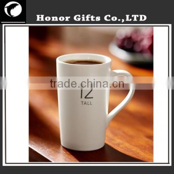 Customized Unique Gifts Eco-friendly Coffee Mug White