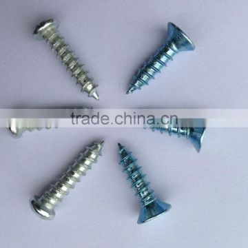 Zinc Plated Philips Pan Head Self Tapping Screws