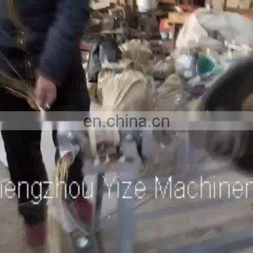 Automatic machine to make a rope of straw rope knitting making machine