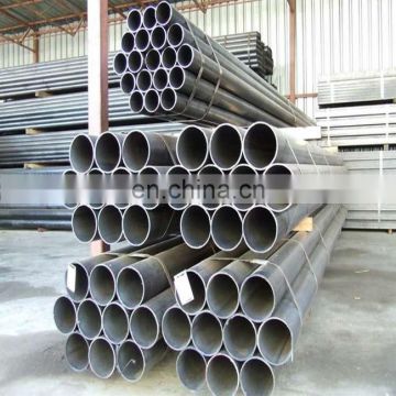 Q235 erw black iron seamless galvanized steel pipe