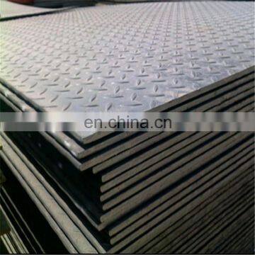 2018 good supplier hot Rolled plastic checker plate with garde Q235B for construction material