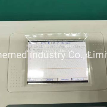 Portable Digital Hospital Electrocardiograph 12 Channel Interpretive ECG Machine