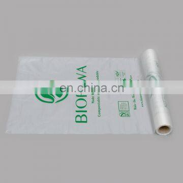 Biodegradable plastic products roll bags supermarket food packaging bags