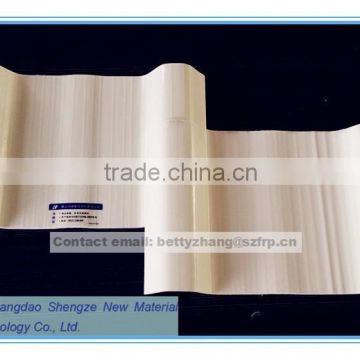 FRP roof corrugated sheet/white corrugated roofing sheet/ grp housetop sheet