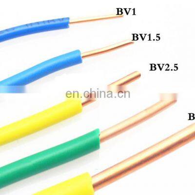 PVC insulated BV /building wire /power cable