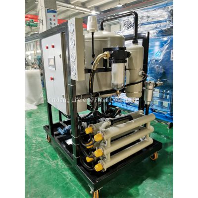 vacuum transformer oil purifier unit to remove water and dust air on mining oil treatment