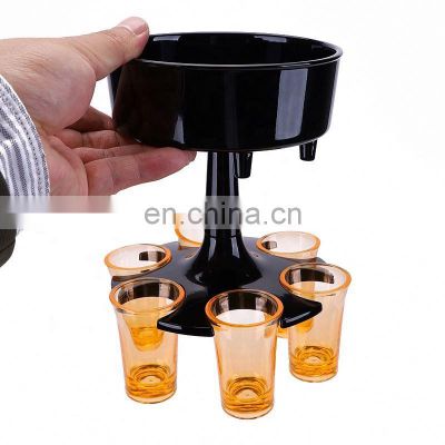 Factory Hot Sale Glass Drink Beer Wine Beverage Dispenser with Ice Tube Cooling
