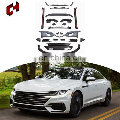 CH Single Layer Gloss Modification Accessories Facelift Luxury Upgrade Body Kit Lip Front For VW Arteon 2018-2020 to R line