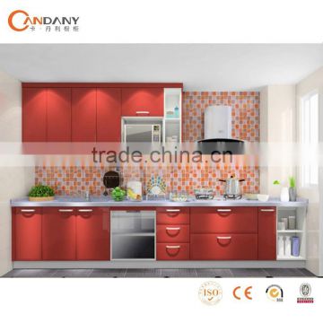 Foshan factory direct partical board kitchen cabinet,roller shutter for kitchen cabinet