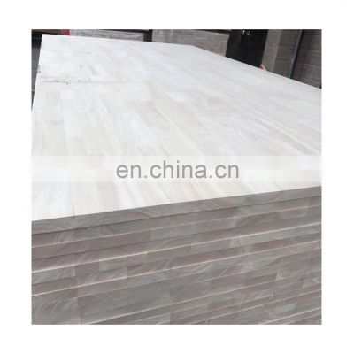 High quality product Thailand rubber wood finger joint board 16mm furniture solid wood board wood